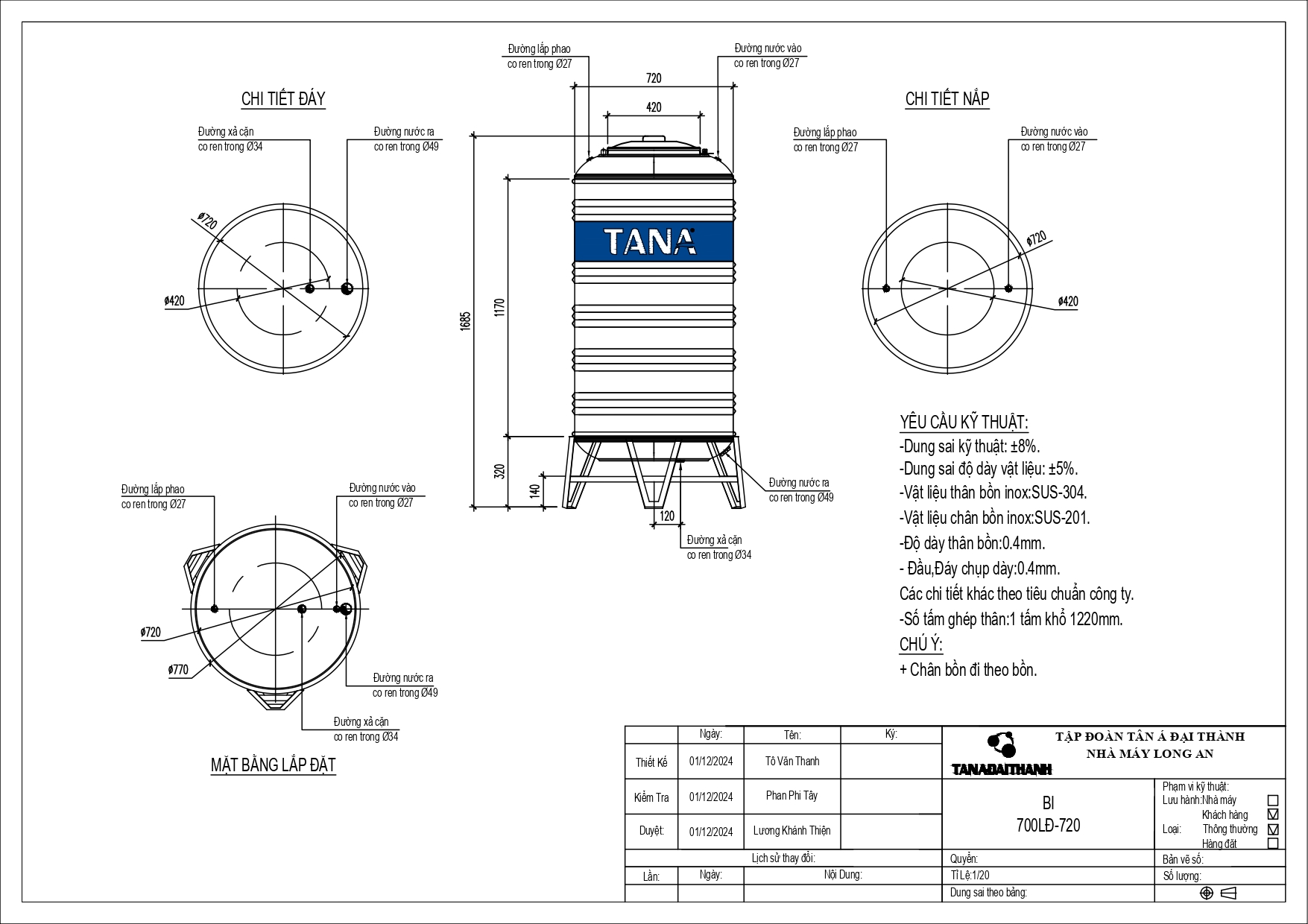 ban ve bon nuoc inox tan a 700l dung